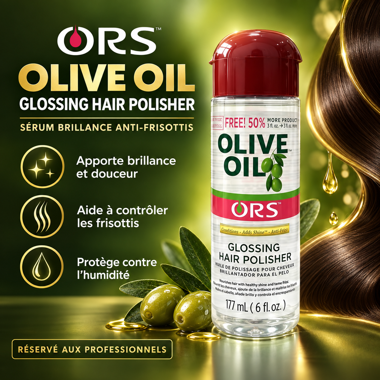 ORS Olive Oil Glossing Hair Polisher